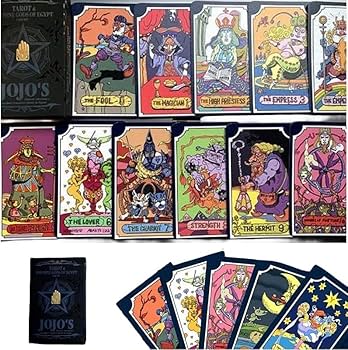 Amazon.co.jp: JoJo's Bizarre Adventure Tarot Cards, 31 Cards, Fate